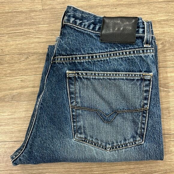 Harley-Davidson Blue Straight Jeans Classic Style - Picture 10 of 10